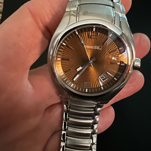 Fossil Brown Faced Men’s Watch - Picture 3 of 6